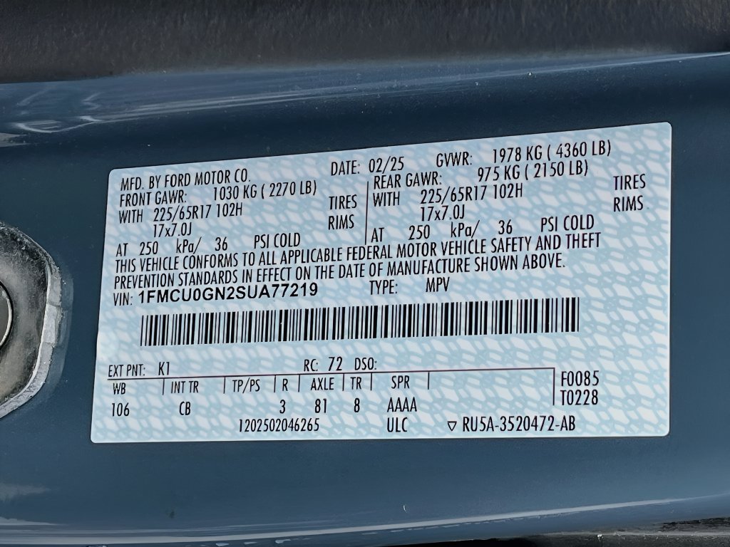 2025 Ford Escape photo 31 of 31