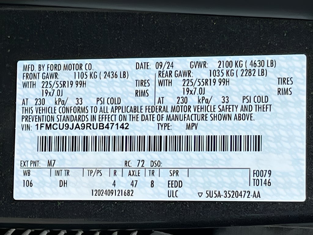 2024 Ford Escape photo 33 of 33