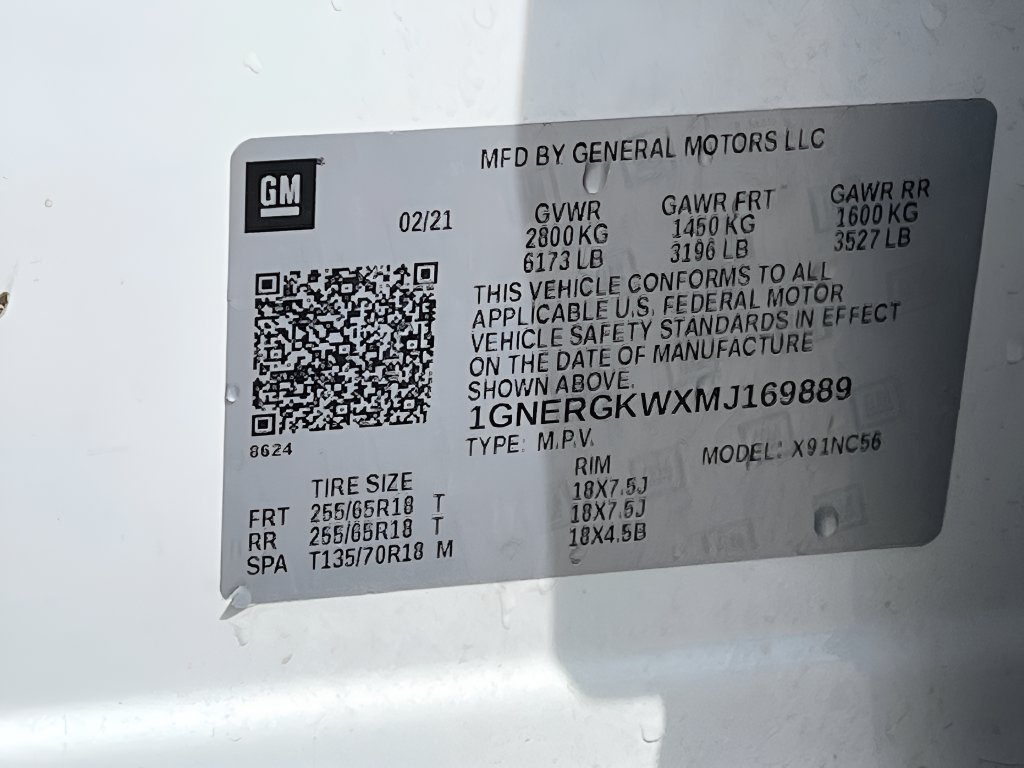 2021 Chevrolet Traverse photo 32 of 32