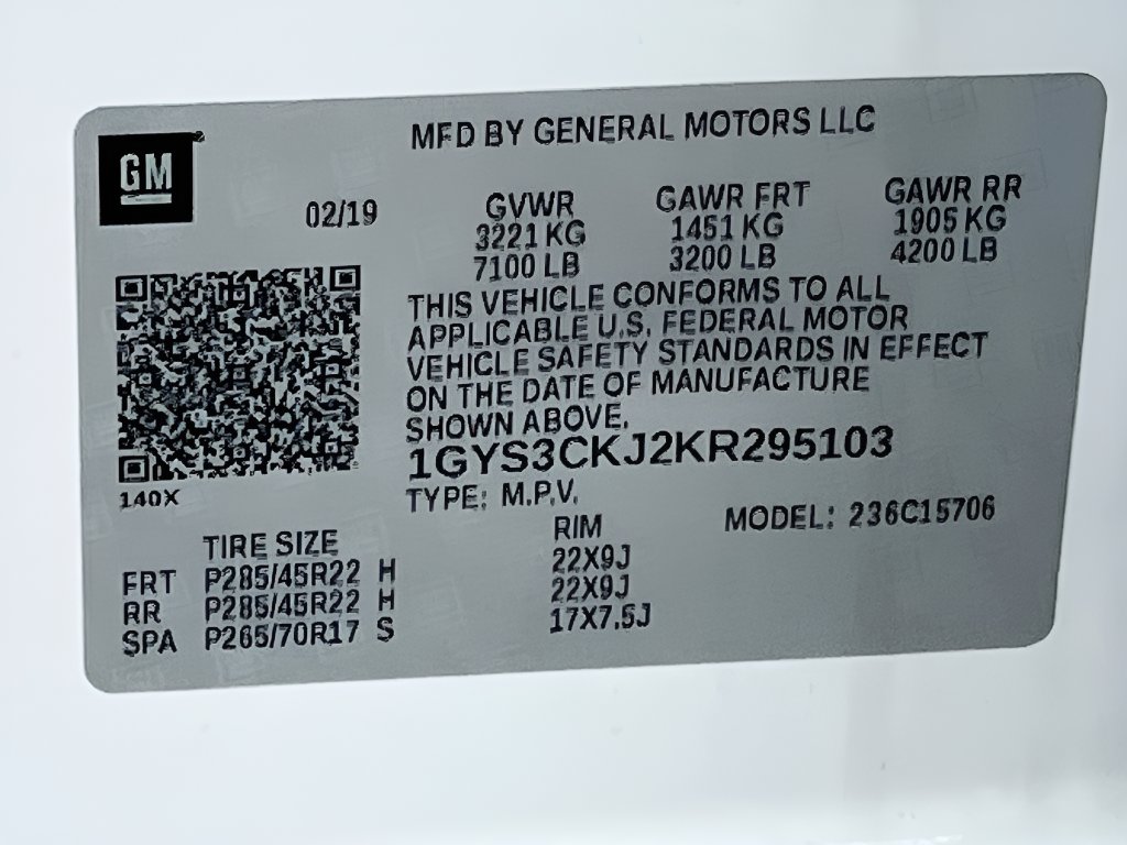 2019 Cadillac Escalade photo 36 of 37
