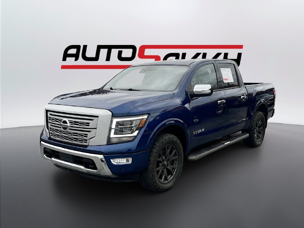Used 2023 Deep Blue Pearl Nissan Platinum Reserve image 3
