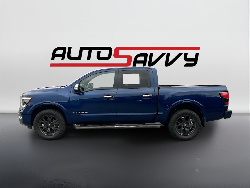 Used 2023 Deep Blue Pearl Nissan Platinum Reserve image 4