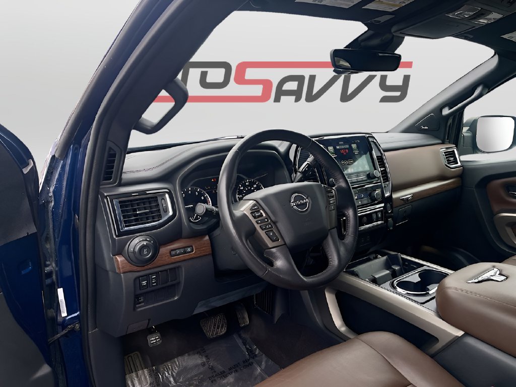 Used 2023 Deep Blue Pearl Nissan Platinum Reserve image 9