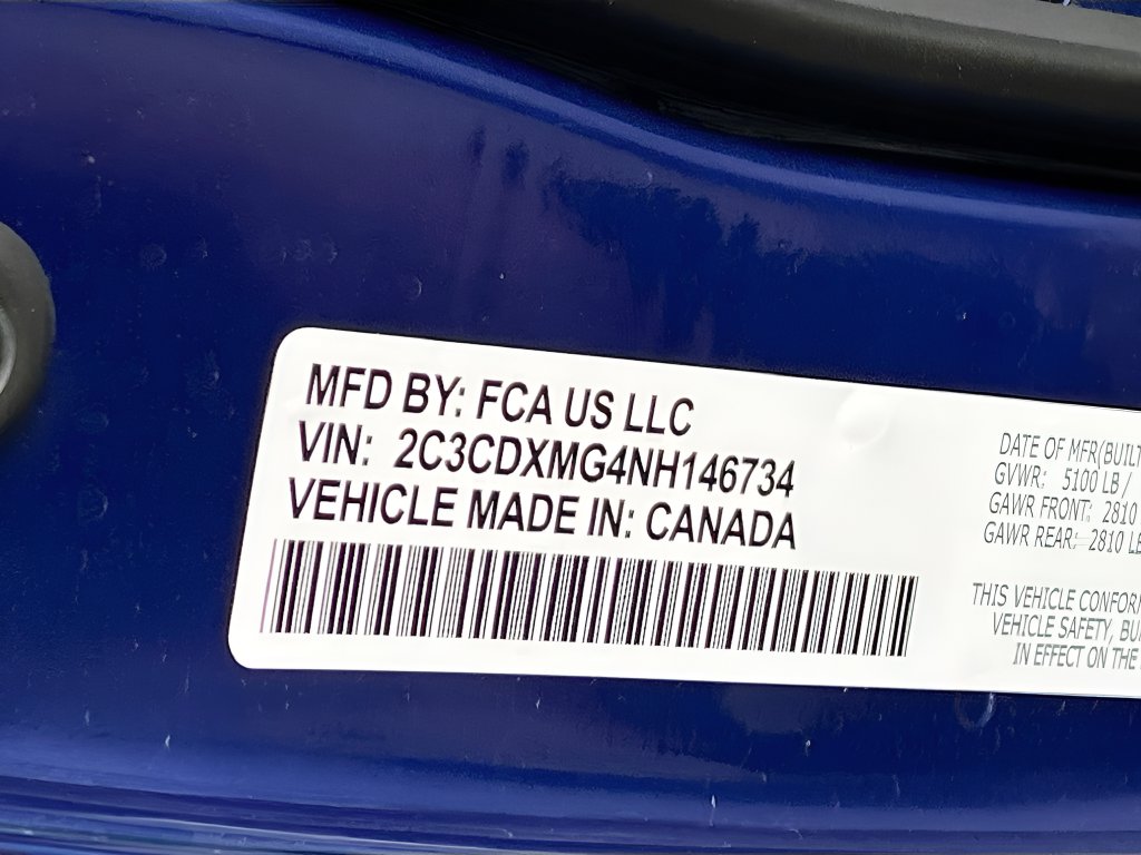 Used 2022 Indigo Blue Dodge GT image 30