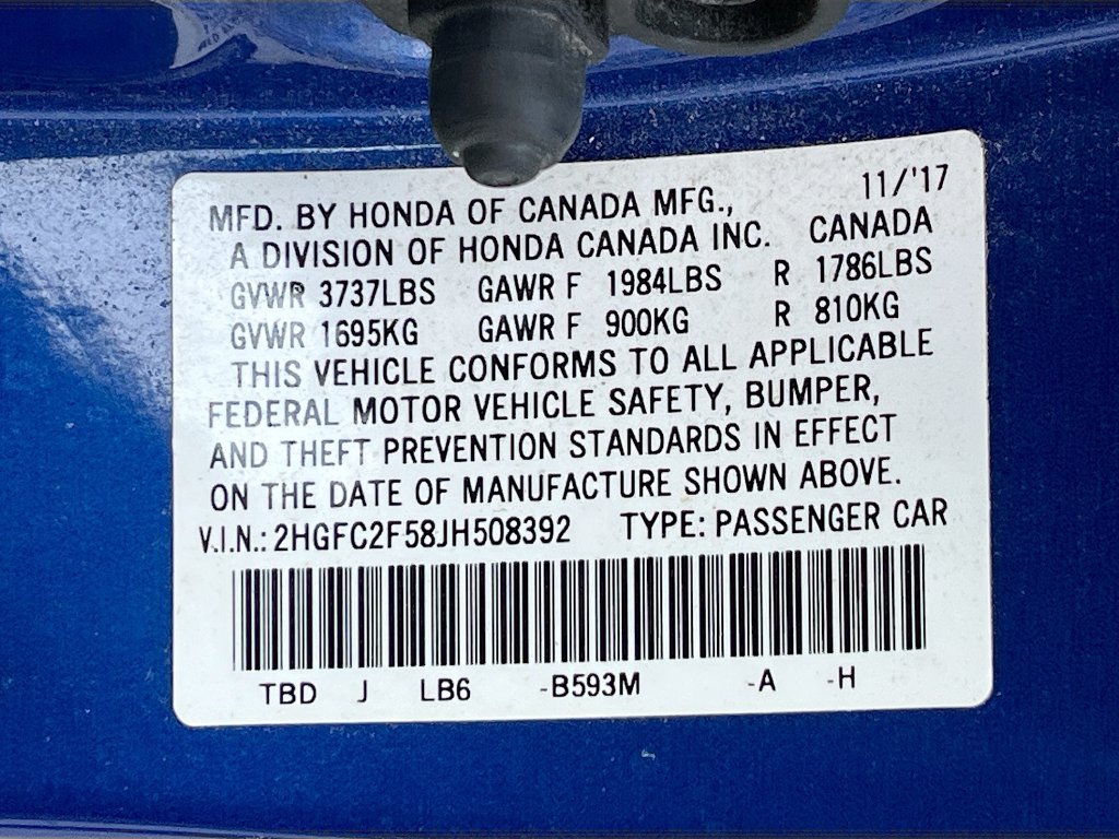 2018 Honda Civic photo 29 of 29