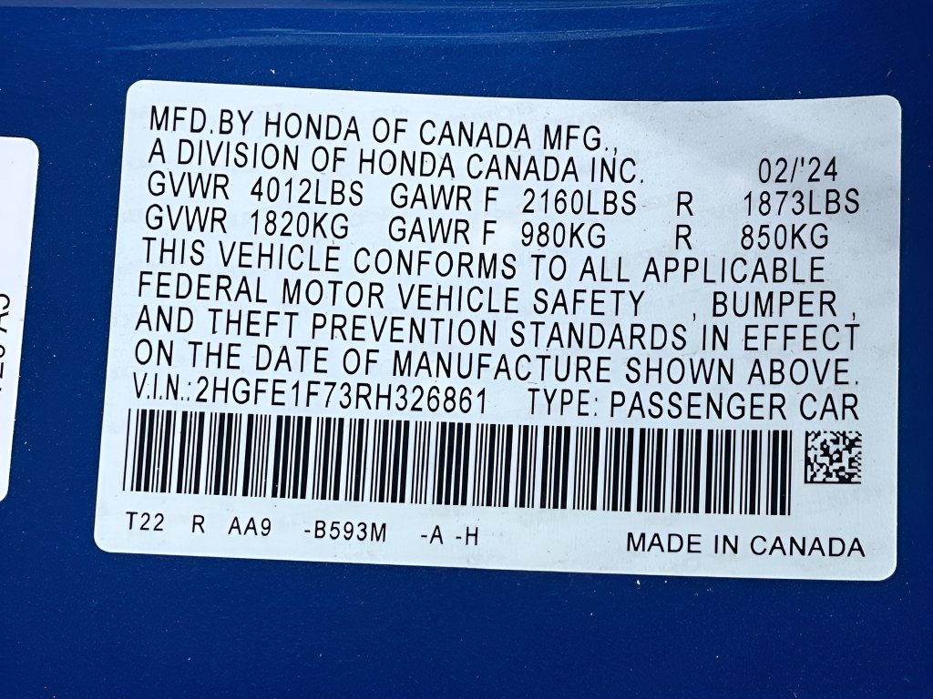2024 Honda Civic photo 31 of 31