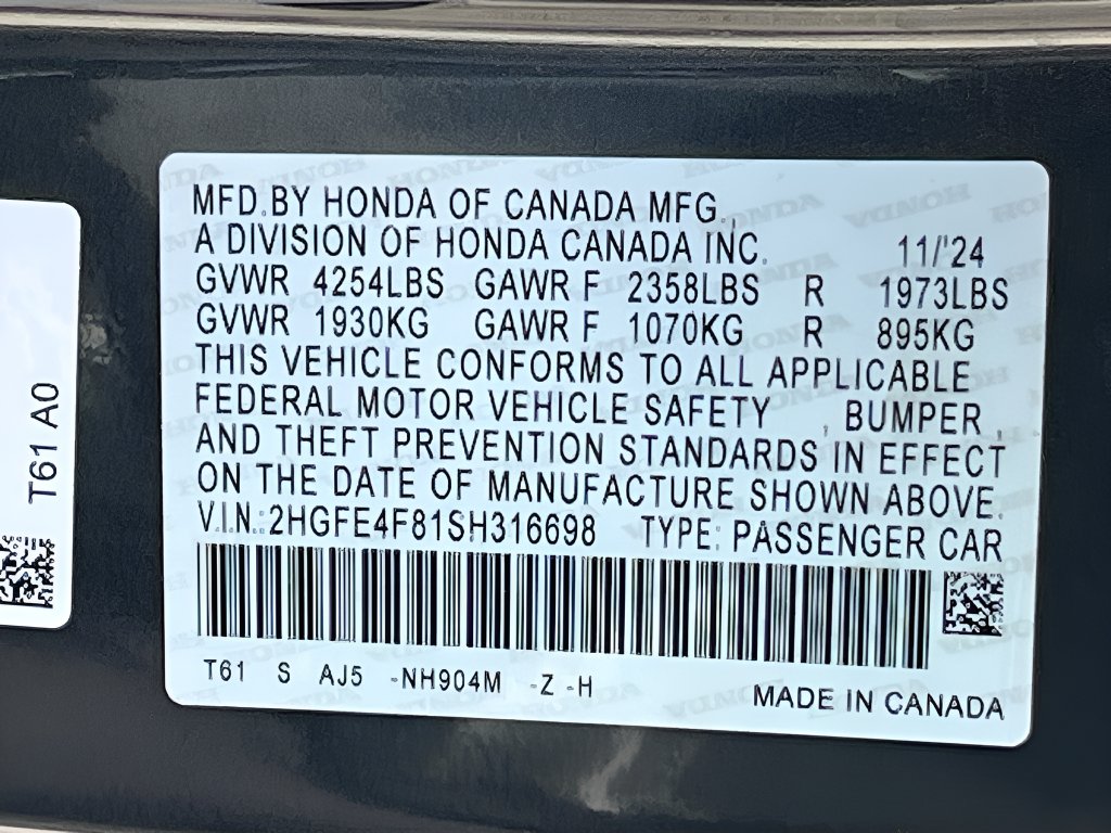 2025 Honda Civic Hybrid photo 33 of 33