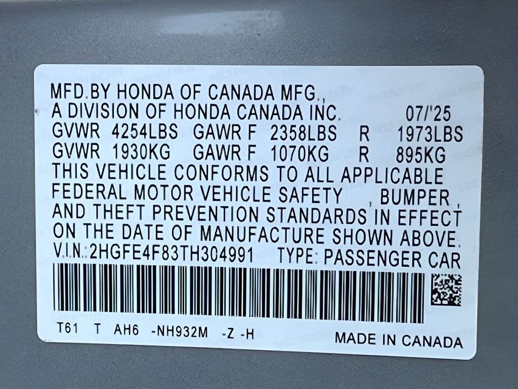 2026 Honda Civic Hybrid photo 31 of 32