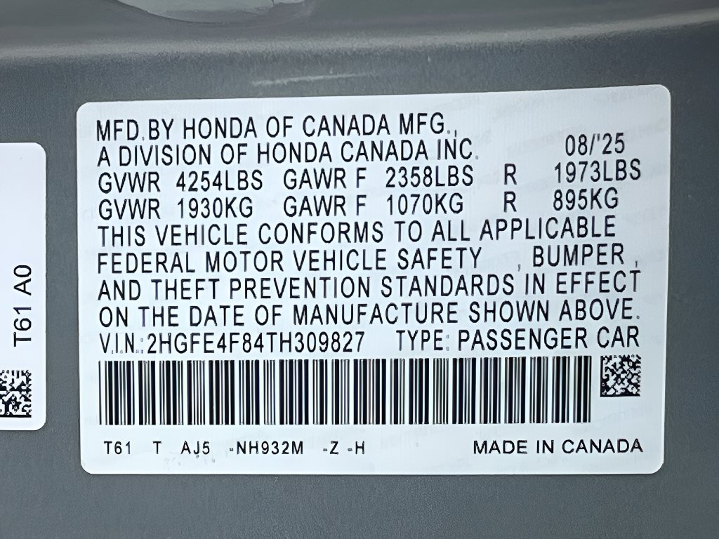 2026 Honda Civic Hybrid photo 33 of 34