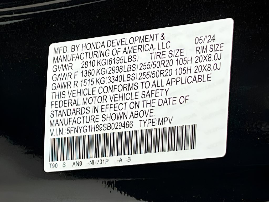 Used 2025 Crystal Black Pearl Honda Elite image 35