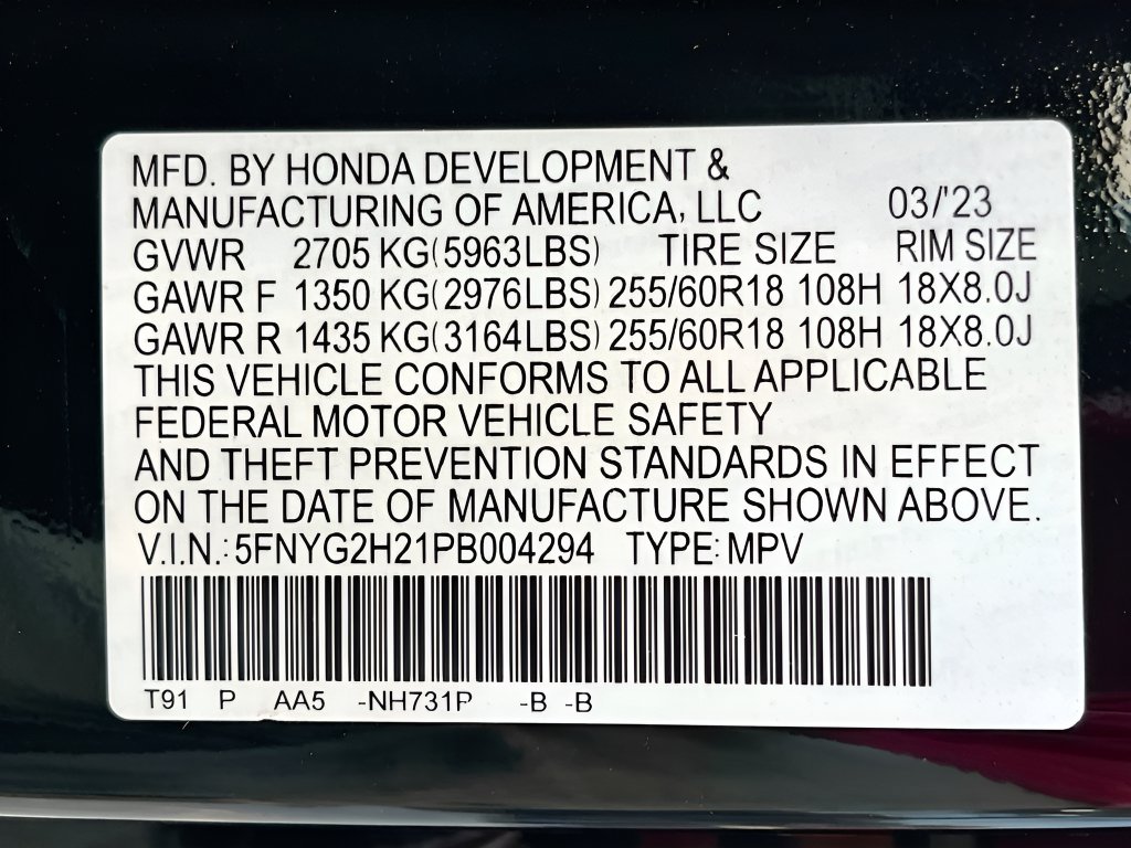 2023 Honda Pilot photo 30 of 30