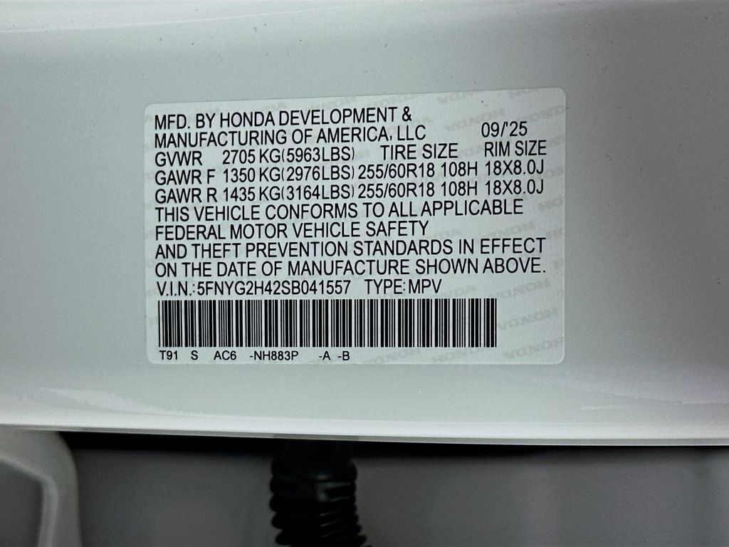 2025 Honda Pilot photo 27 of 27