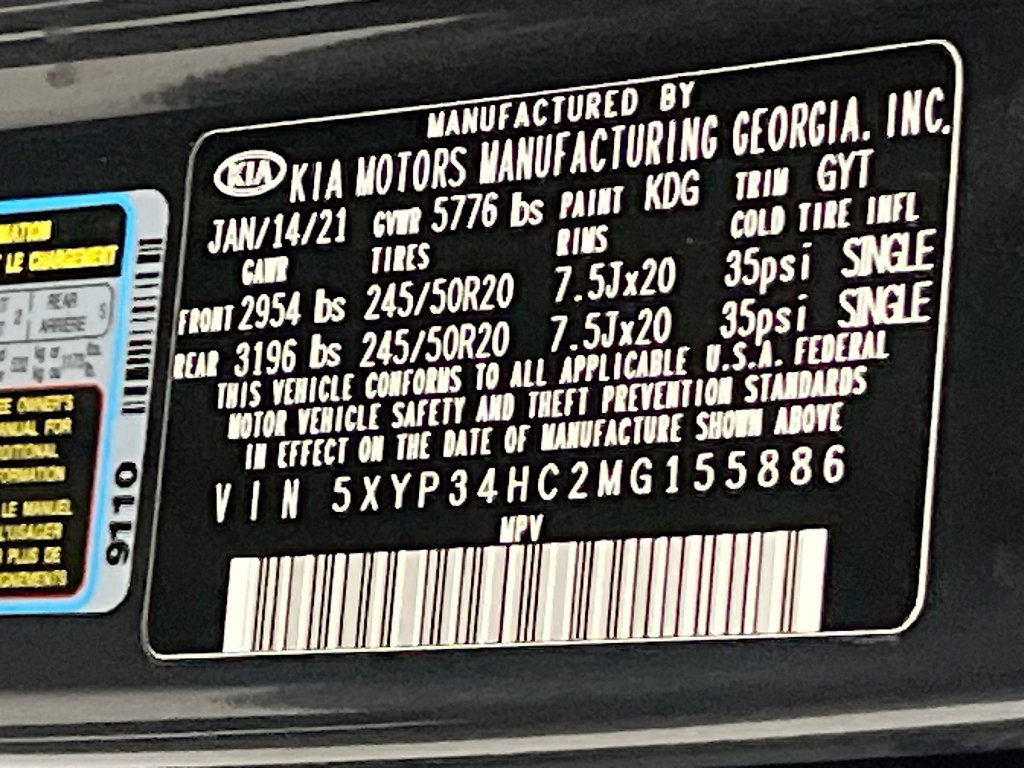2021 Kia Telluride photo 35 of 35