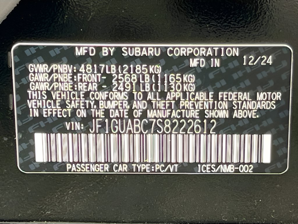 2025 Subaru Impreza photo 29 of 30