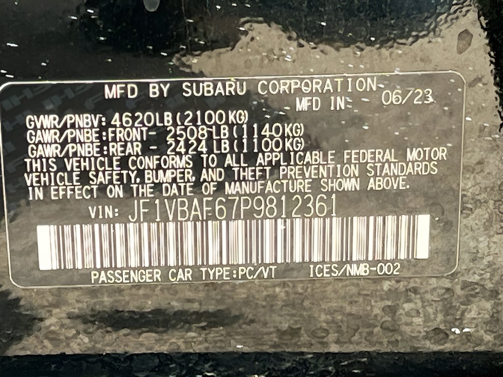 2023 Subaru WRX photo 32 of 32