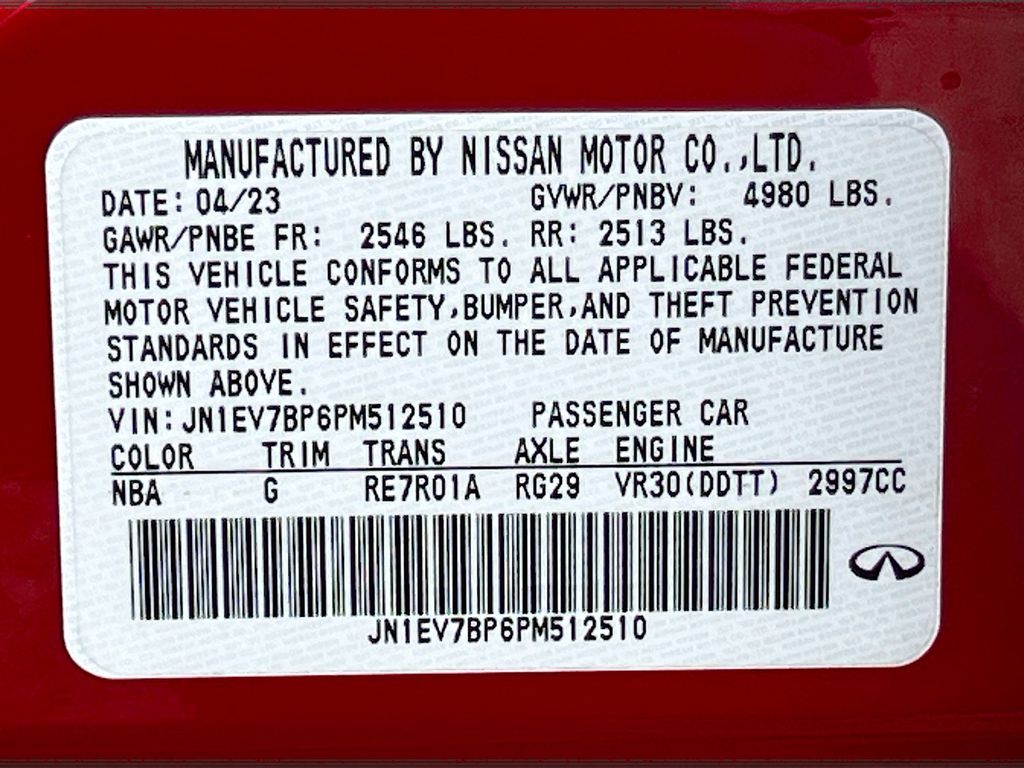2023 Infiniti Q50 photo 33 of 33