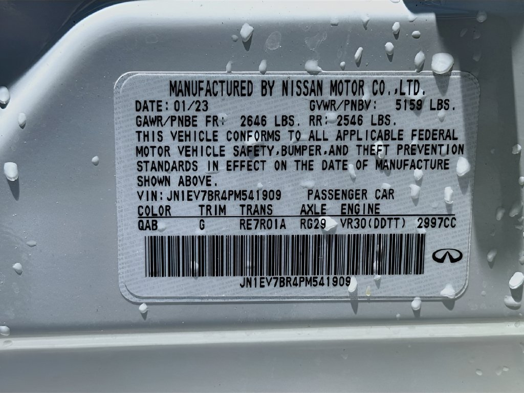 2023 Infiniti Q50 photo 33 of 33